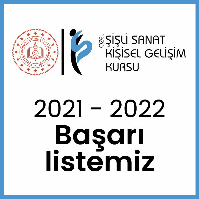 2021-2022 Sezonu Başarı Listemiz